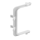 Colt exterior 90 grade pentru profil aluminiu LB (tip Gola) - C, plastic, alb