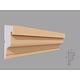 Solbanc decorativ exterior FP210, polistiren EPS 100, 130 x 60 x 2000 mm