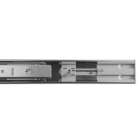 Glisiere Teko cu bile, otel, zinc alb, 35 kg, extractie totala, 500 x 45 mm