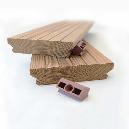 Conector plastic DECK, 100 bucati/punga, 3 mm