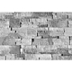 Piatra decorativa Modulo Prostack Grey, exterior/interior, montaj fara rost tip puzzle, nuante de gri, 40 x 17 x 1.5