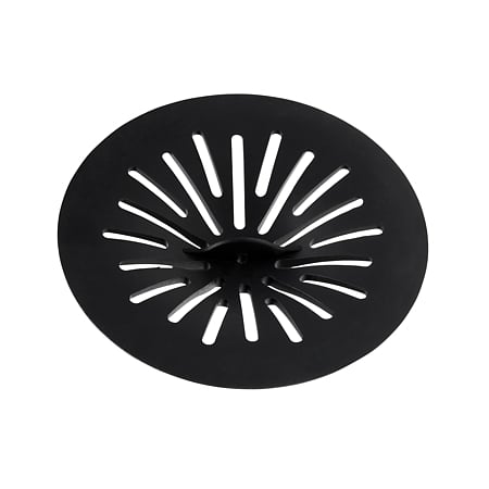 Filtru scrugere universal Catchy Wirquin, silicon, negru mat, Ø 110mm