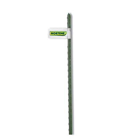 Tutor din otel invelit in plastic verde, 120 cm x 11 mm