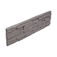 Piatra decorativa Modulo Impuls Graphite, exterior/interior, montaj fara rost tip placa cu placa, nuante de negru, 36,8 x 9,8 x 1,7 cm