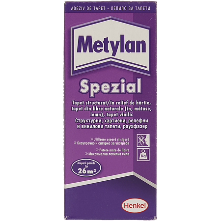 Adeziv pentru tapet greu Henkel Metylan Spezial, interior, 200 g