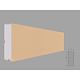 Solbanc decorativ exterior FP218, polistiren EPS 100, 135 x 50 x 2000 mm