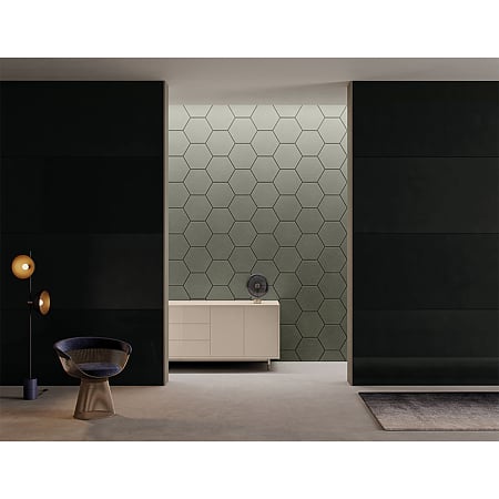 Placa MDF laminat Kronospan AL08, gri titan, mat, 2800 x 1300 x 19 mm