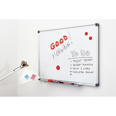 Marker pentru table/sticla Edding 360, 1.5-3 mm, multicolor 4 buc/set