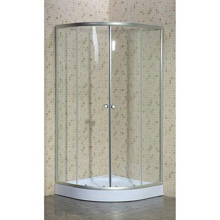 Cabina dus semirotunda Sanotechnik ST-90C, sticla 4mm, 90 x 90 x 192.5 cm