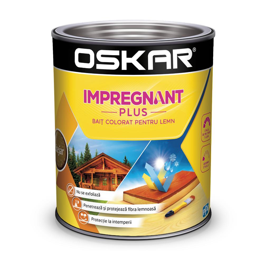 Lazura pentru lemn OSKAR Impregnant Plus, stejar, 0.75 l