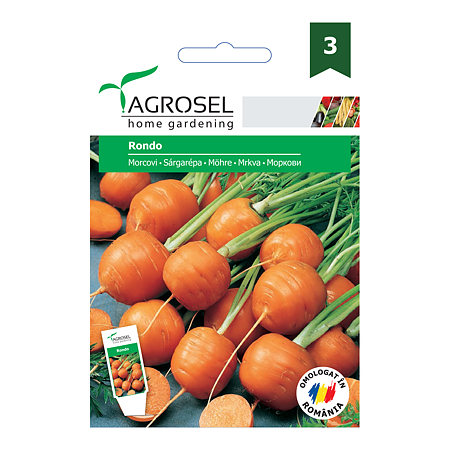 Seminte de morcovi, Agrosel Rondo