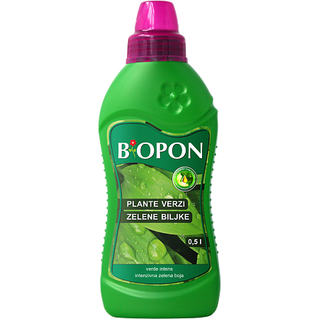 Ingrasamant Biopon, pentru plante cu frunze, 0,5 l