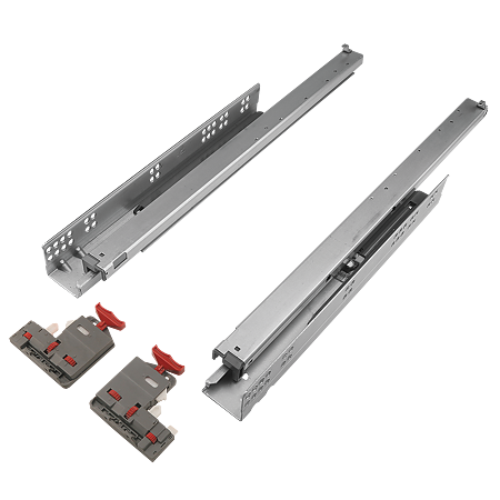 Glisiera ascunsa Teko, sincronizare, amortizare clips 3D, 35KG, 460 mm