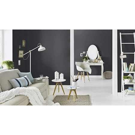 Tapet modern Erisman 1007915, negru, vinil cu insertii de sclipici, 53 cm x 10.05 m
