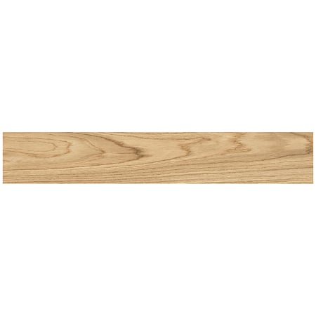 Gresie portelanata exterior/interior KAI Tilia brown, rectificata, mat, decor parchet, maro, 20 x 120 cm