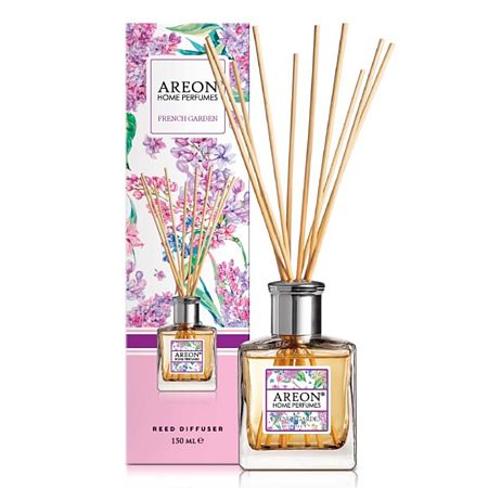 Odorizant cu betisoare Areon Home Perfume, French Garden, 150 ml