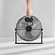 Ventilator de birou Black + Decker, 60 W, 3 trepte, plastic, gri/argintiu, 35 x 45 cm