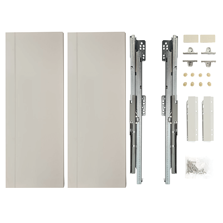 Set sertar FGV TEN2, metal, alb, 45 kg, 0.4 m 