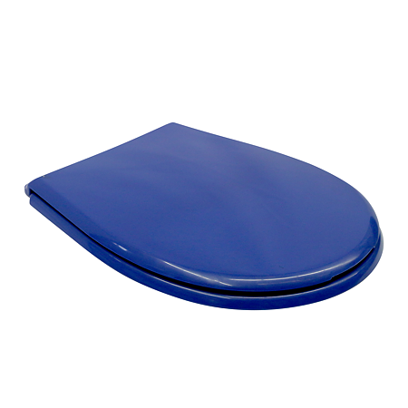 Capac WC Romtatay Olympia, plastic, albastru, 45.6 x 35.5 x 4 cm Capac WC Romtatay Olympia, plastic, albastru, 45.6 x 35.5 x 4 cm