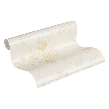 Tapet vlies As Creation Romantica 306471, vinil, model floral, 0.53 x 10 m