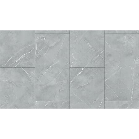 Pardoseala SPC 5 mm Korner SPeCtra Floor Grey Agate 06F, clasa de trafic 34, rezistenta la apa, decor piatra, gri, 1205 x 606 mm