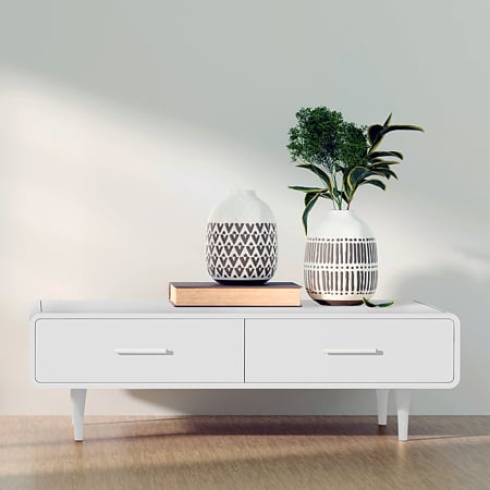 Vopsea Oskar Aqua Matt, pentru lemn/metal, interior/exterior, pe baza de apa, alb contemporan, 5L