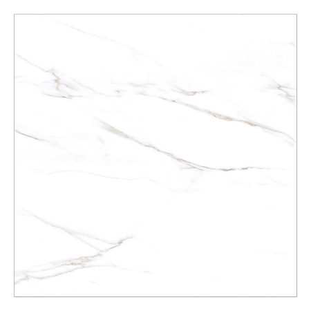 Gresie portelanata exterior Kai Ceramics Marmi, alb, aspect marmura, finisaj mat, patrata, grosime 8.5 mm, 60 cm