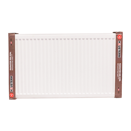 Calorifer otel Hausterm 22PKKP, 1342 W, alb, 600 x 800 mm, accesorii incluse