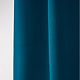 Draperie Nocturne, 100% poliester, albastru 140, 135 x 260 cm