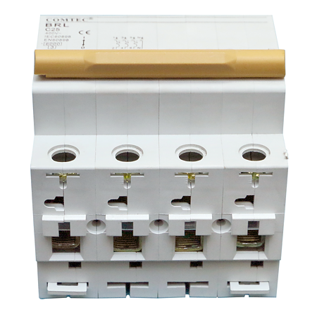 Intrerupator automat BRL 6kA MCB, Comtec 3P+N, 25A