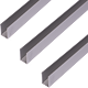 Profil din aluminiu tip U, 12 x 18 x 0,7 mm , 1 m