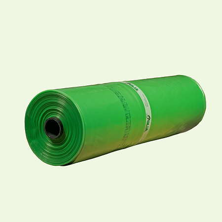 Folie polietilena Glia UV, PE natur verde, 0.15 mm grosime, rezistenta UV 36 luni, 8.20 m latime