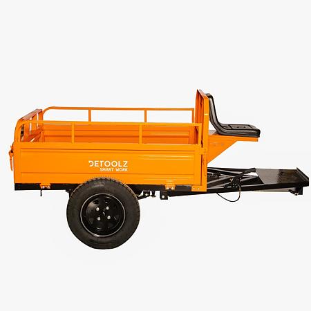 Remorca motocultor Detoolz DZ-M148, 600 kg, extensie laterala 180 mm