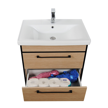Set Mobilier Seria 740 Badenmob, masca, lavoar, oglinda, bej-fag