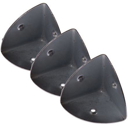 Coltar pentru lada, tabla din otel, l: 36 mm, grosime: 0,9 mm Coltar pentru lada, tabla din otel, l: 36 mm, grosime: 0,9 mm