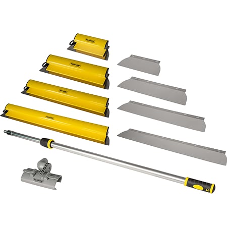 Set lame de gleturire Topmaster, otel inoxidabil, 10 buc