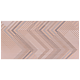 Decor Texture Zig Zag, dreptunghiulara, grosime 7,5 mm, 20,2 x 40,2 cm