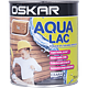 Lac pentru lemn Oskar Aqua, tec, interior/exterior, 0.75 l