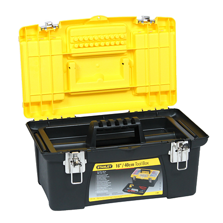 Cutie pentru scule si unelte Stanley Jumbo 1-92-905, 40.5 x 25.4 x 17.8 cm