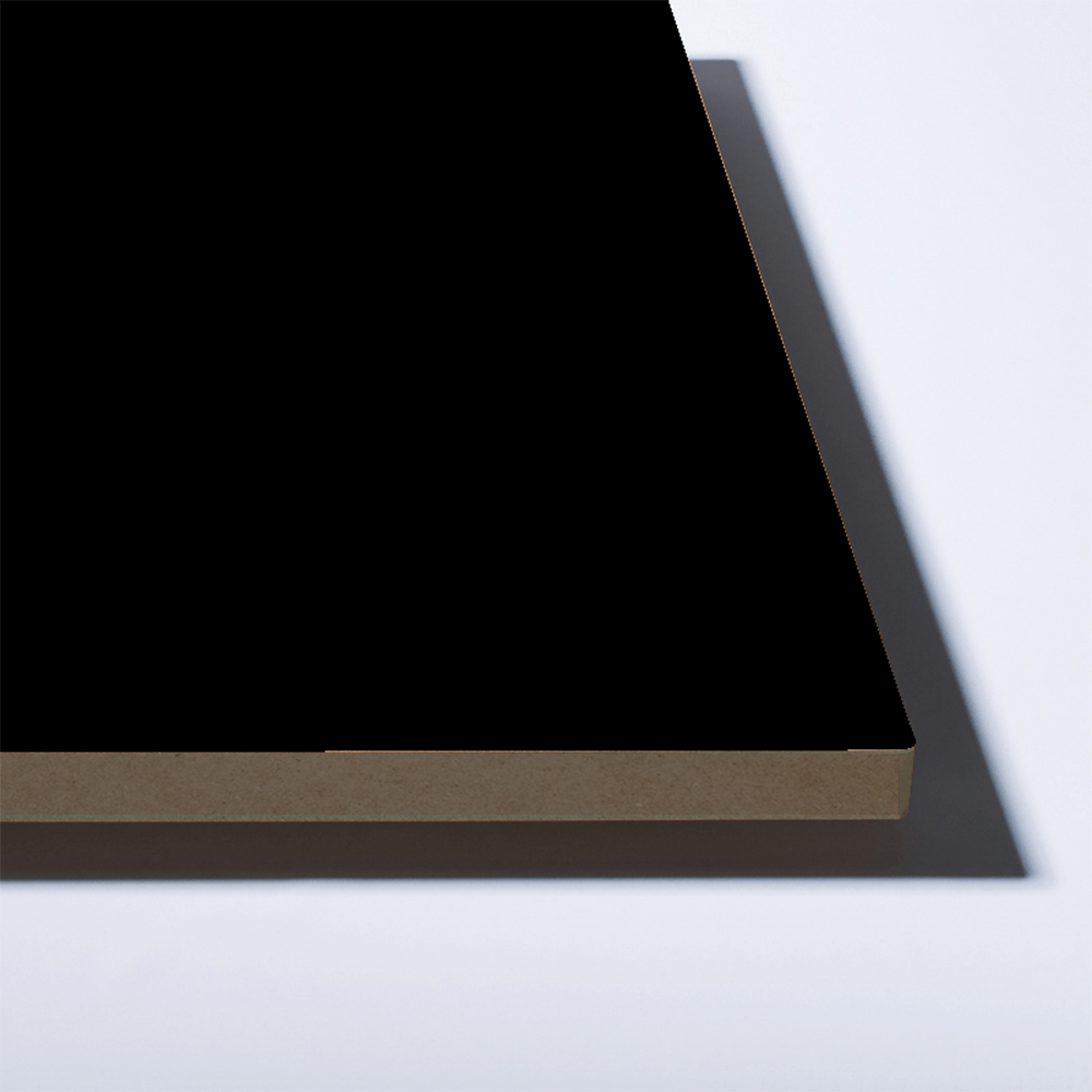 Placa MDF laminata Negru 2F 190PE, 2800 x 2070 x 18 mm | MatHaus