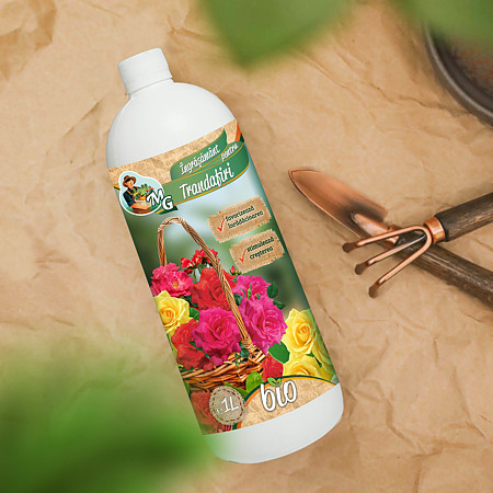Ingrasamant lichid BIO pentru trandafiri MG, 1 L Ingrasamant lichid BIO pentru trandafiri MG, 1 L
