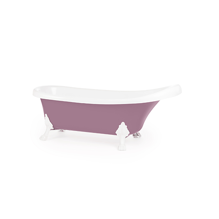 Cada baie freestanding Fibrex Knossos, compozit, violet, 170 x 70 x 67 cm Cada baie freestanding Fibrex Knossos, compozit, violet, 170 x 70 x 67 cm