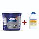 Vopsea superlavabila interior Spor, cu Ioni de Argint, alb, 25 l + amorsa 4 l