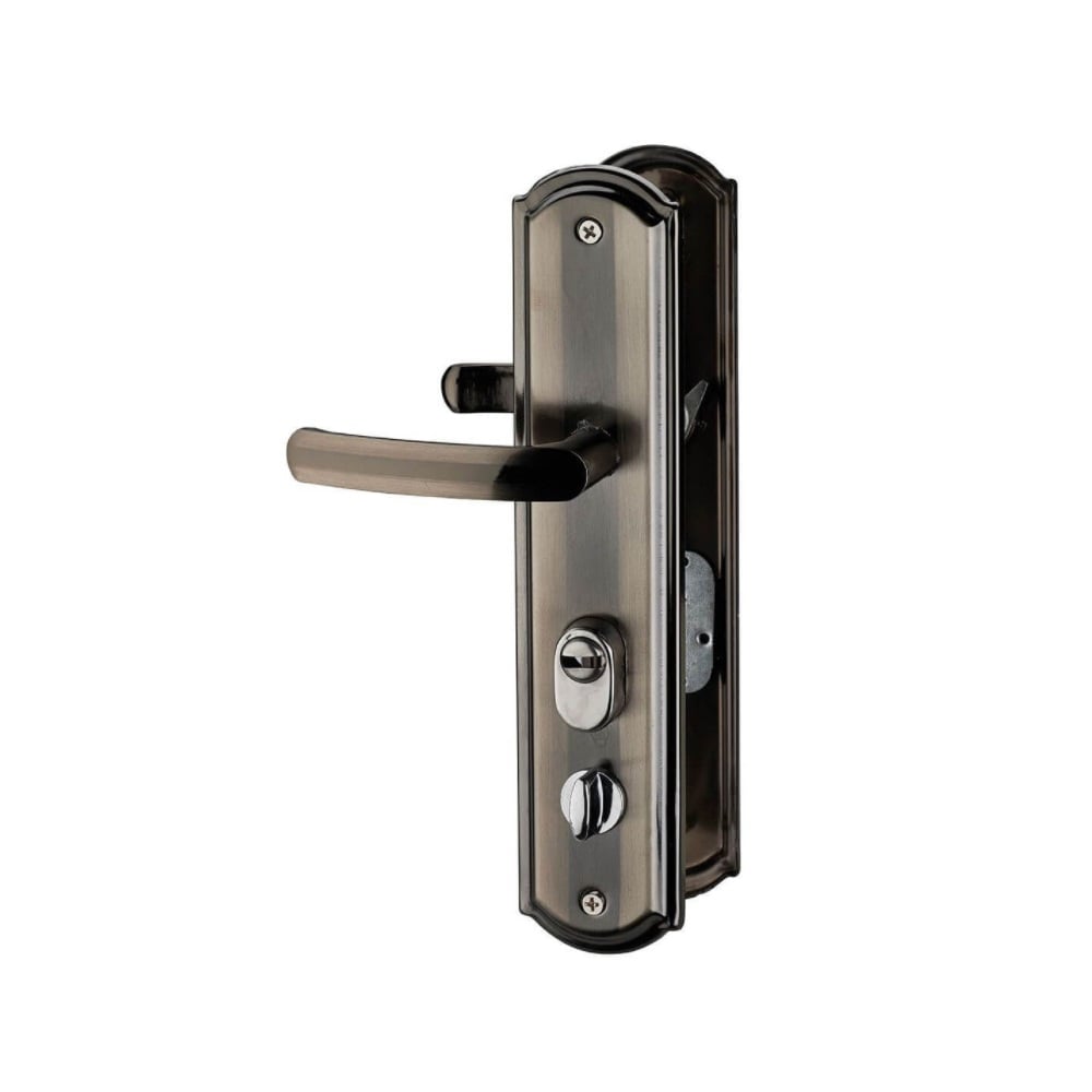 Maner pentru usa metalica Thirard, pentru broasca incastrata dreapta, rotund, 76 x 59.5 mm