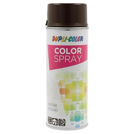 Vopsea spray universala Dupli-Color, maro RAL 8011, mat, interior/exterior, 400 ml