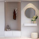 Panou riflaj acustic Stejar Ardenes, MDF, suport feltru 8 mm, interior, 2600 x 144 x 20 mm