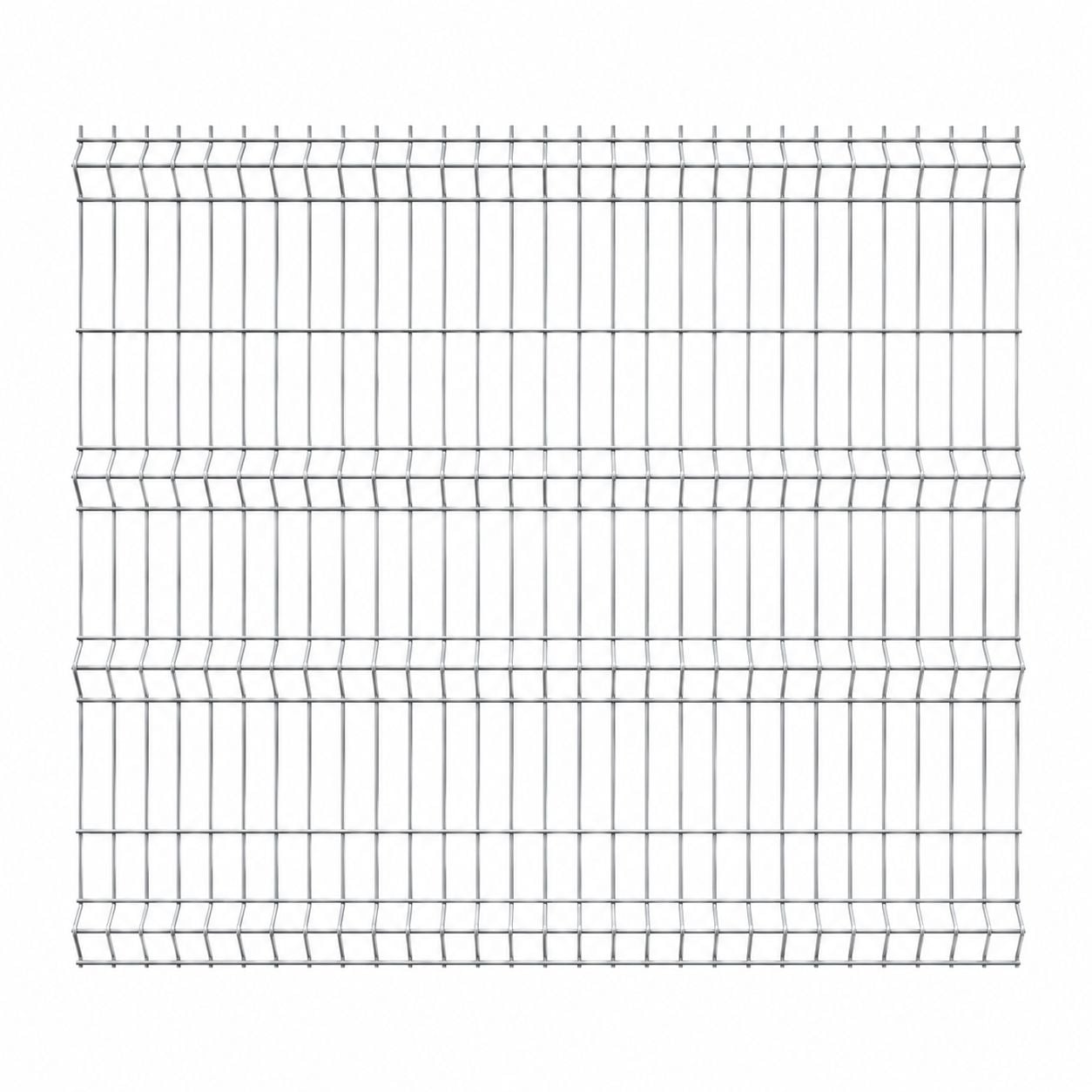 Panou gard bordurat zincat, 1500 x 2000 mm
