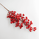 Decoratiune ramura cu fructe rosii, 63 cm Decoratiune ramura cu fructe rosii, 63 cm
