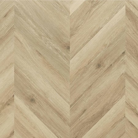 Pardoseala SPC 4,5 mm Afirmax Chevron stejar Tucson, impermeabila, nuanta medie, clasa de trafic 32, sistem imbinare clic 5G, montaj chevron placi A si B, 600 x 120 mm