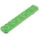 Maner puzzle 8804, silicon, verde/alb, 64 mm